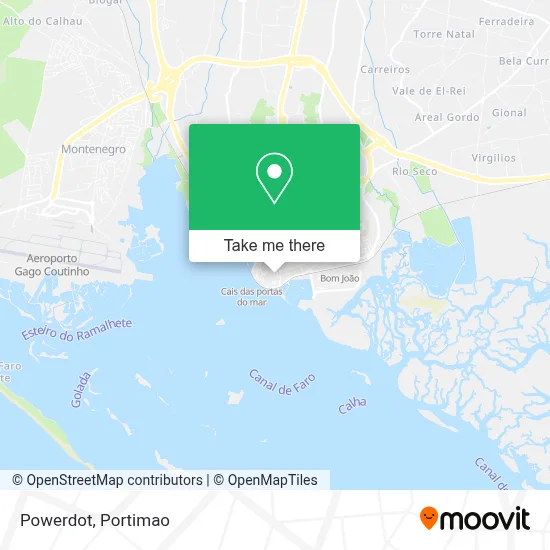 Powerdot map