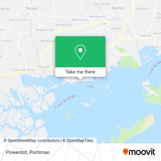 Powerdot map