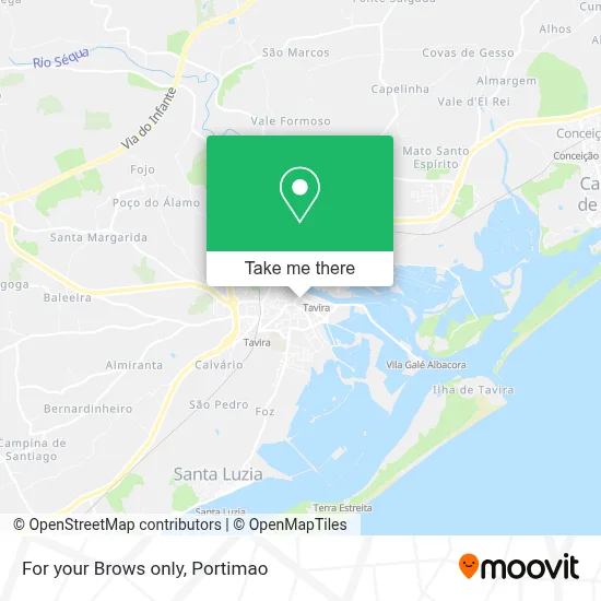For your Brows only map