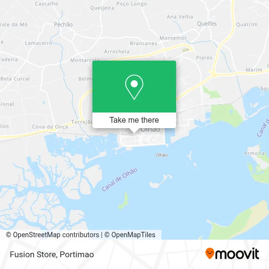 Fusion Store map