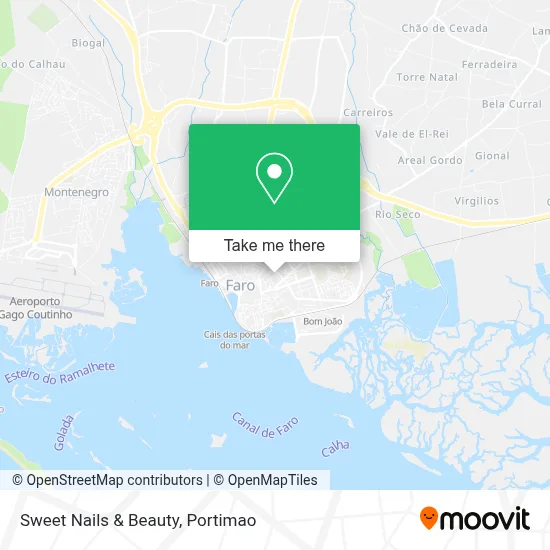 Sweet Nails & Beauty map