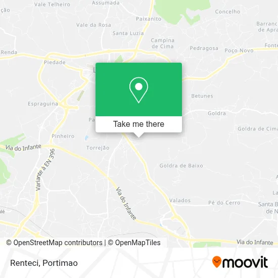 Renteci map