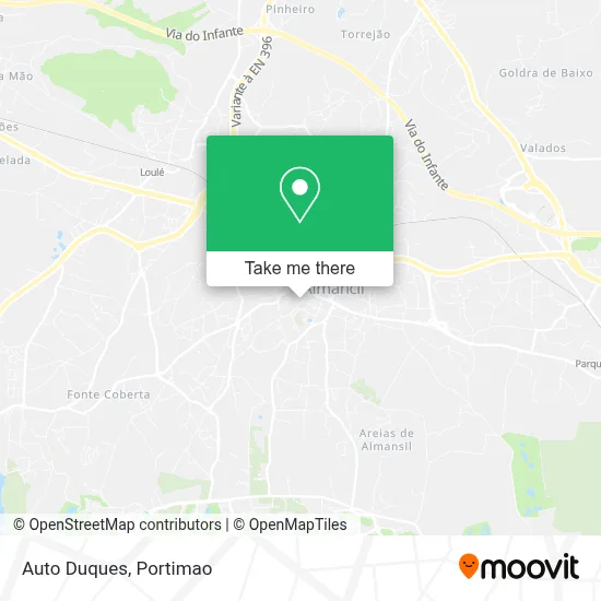 Auto Duques map