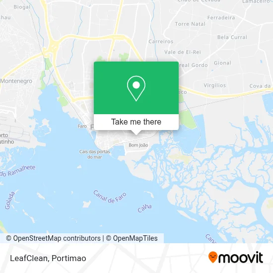 LeafClean map