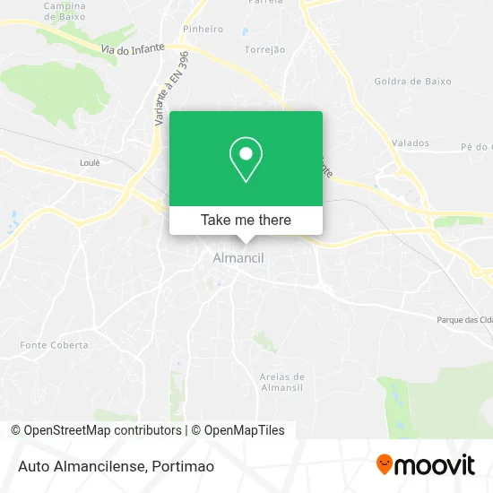 Auto Almancilense map