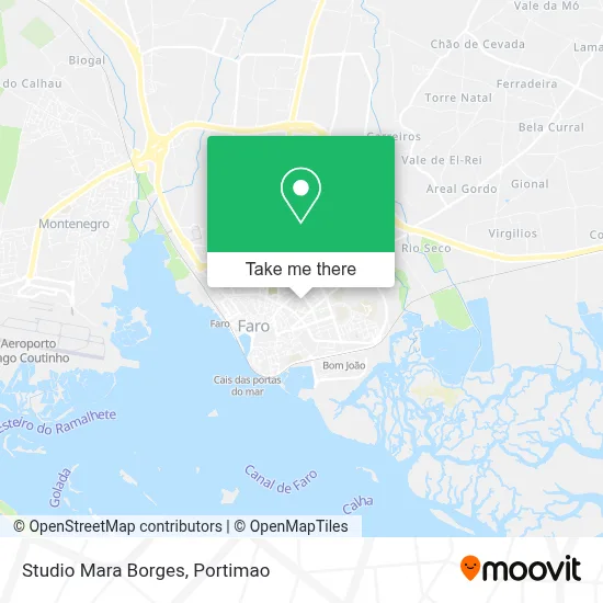 Studio Mara Borges map