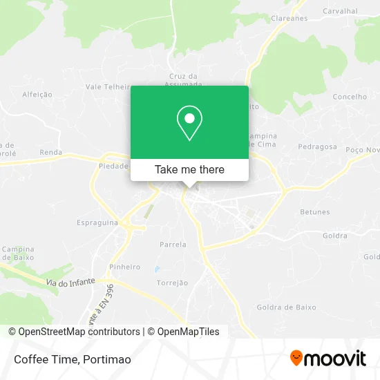 Coffee Time map