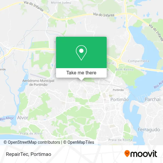 RepairTec map
