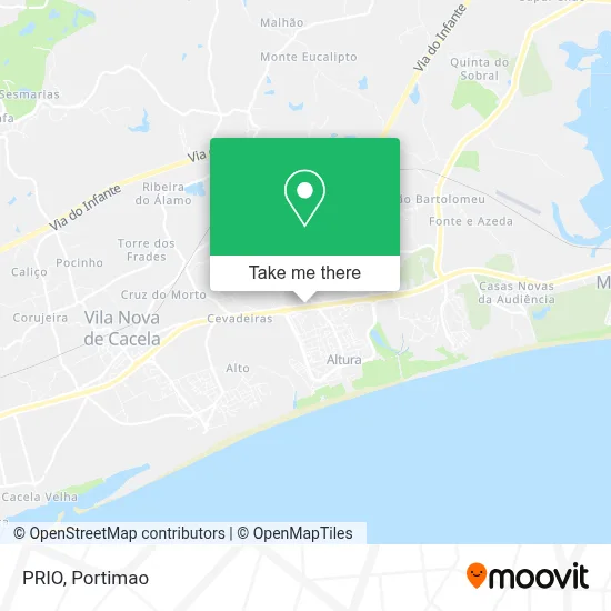 PRIO map