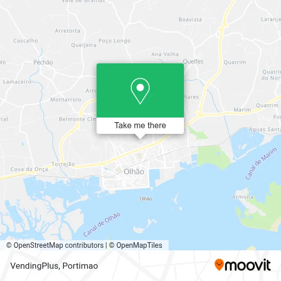 VendingPlus map