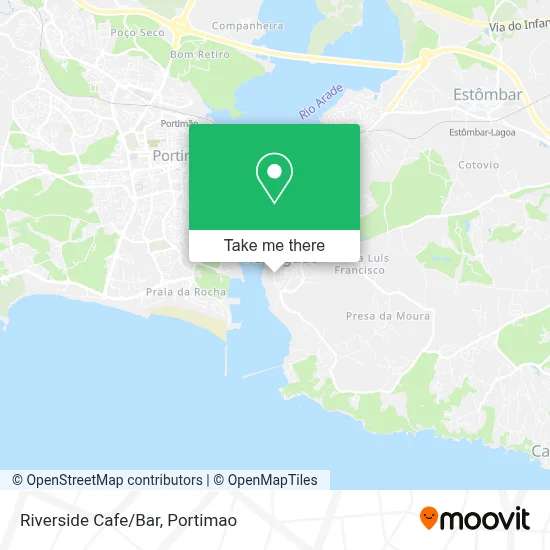 Riverside Cafe/Bar map