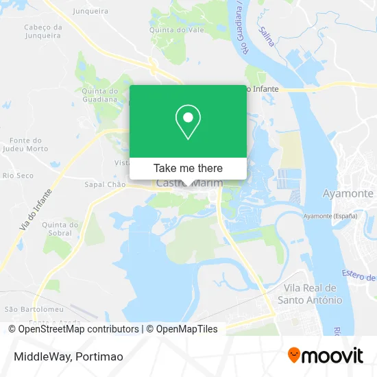 MiddleWay map