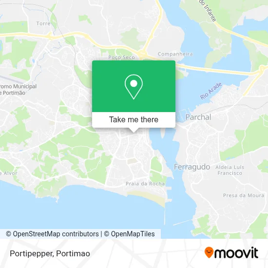 Portipepper map