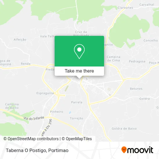 Taberna O Postigo map