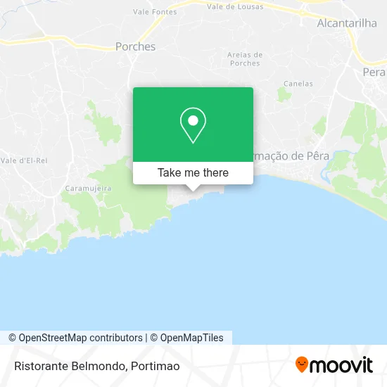 Ristorante Belmondo map