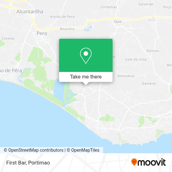 First Bar map