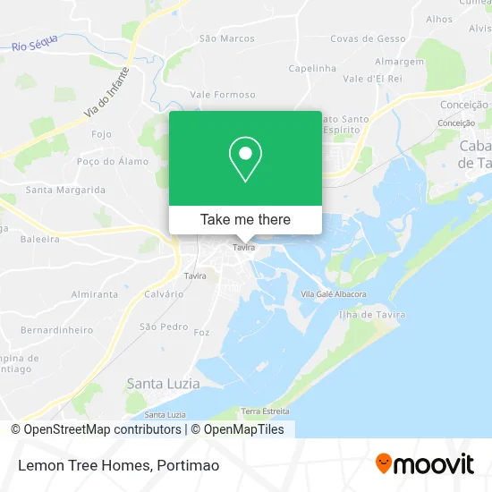 Lemon Tree Homes map