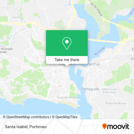 Santa Isabel map