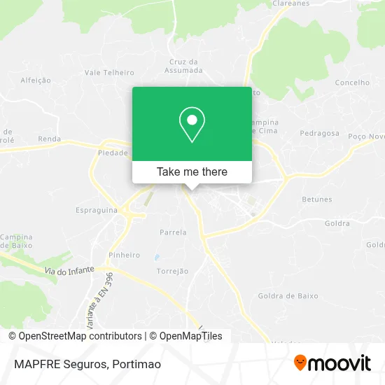 MAPFRE Seguros map