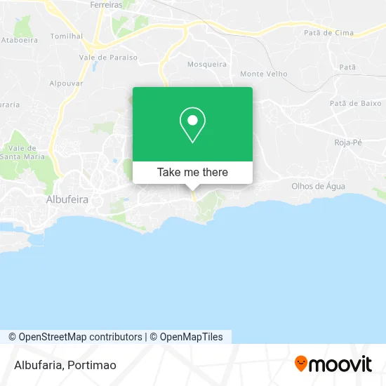 Albufaria map