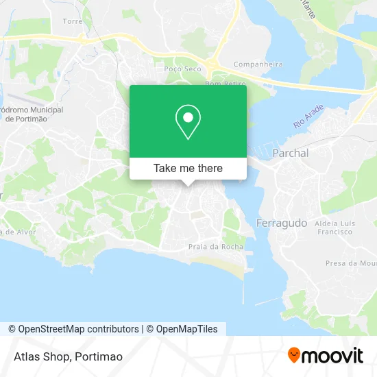 Atlas Shop map