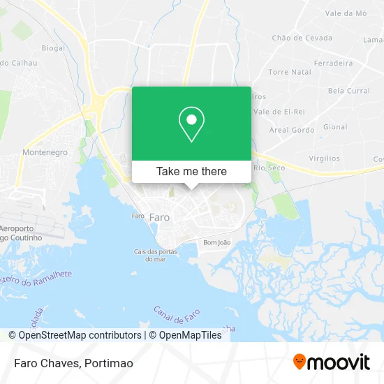 Faro Chaves map