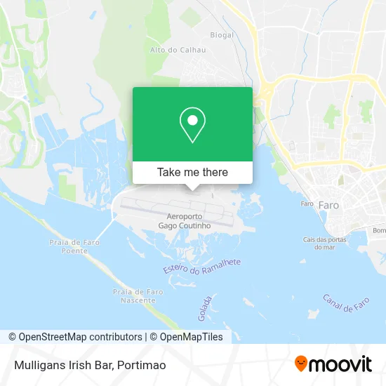 Mulligans Irish Bar map
