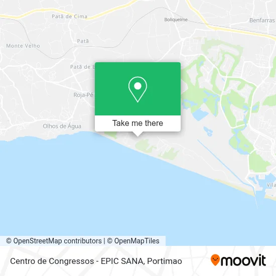 Centro de Congressos - EPIC SANA map