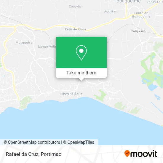 Rafael da Cruz map
