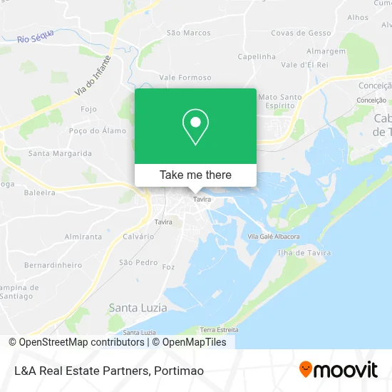 L&A Real Estate Partners map