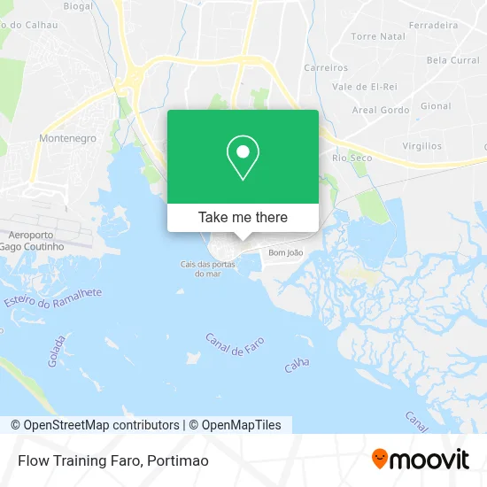 Flow Training Faro map