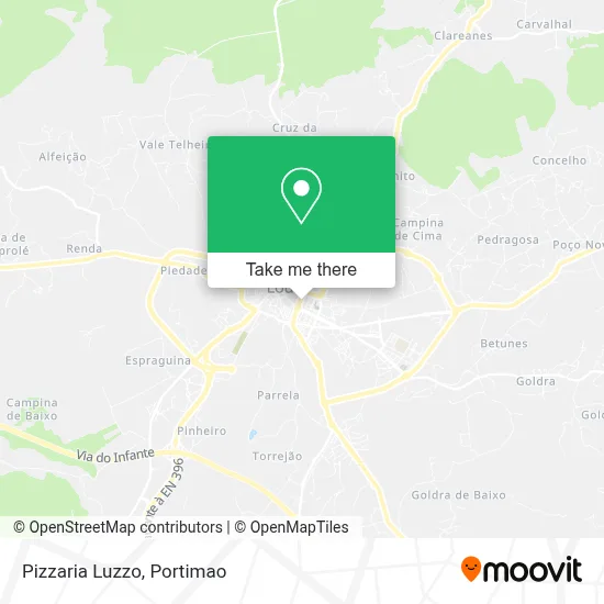 Pizzaria Luzzo map