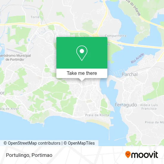 Portulingo map