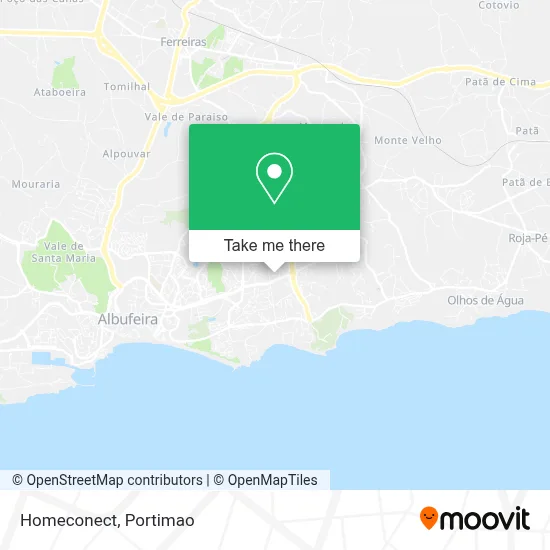 Homeconect map