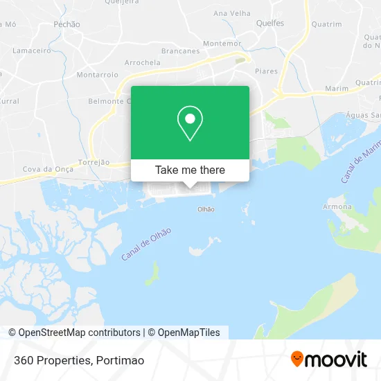 360 Properties map