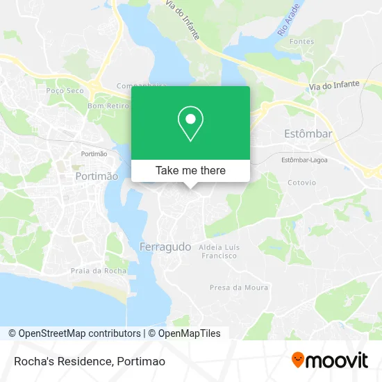 Rocha's Residence map