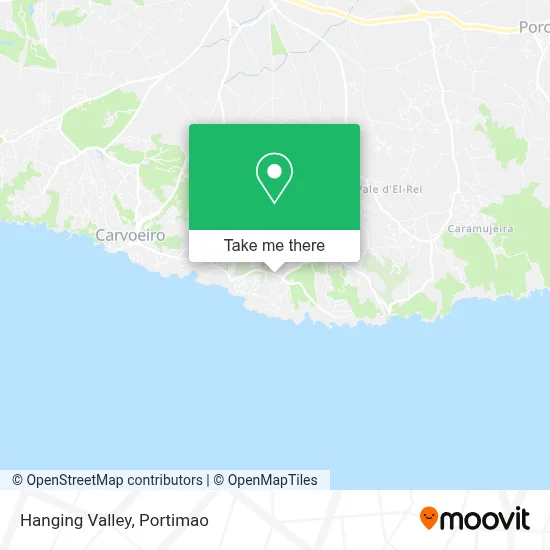 Hanging Valley map