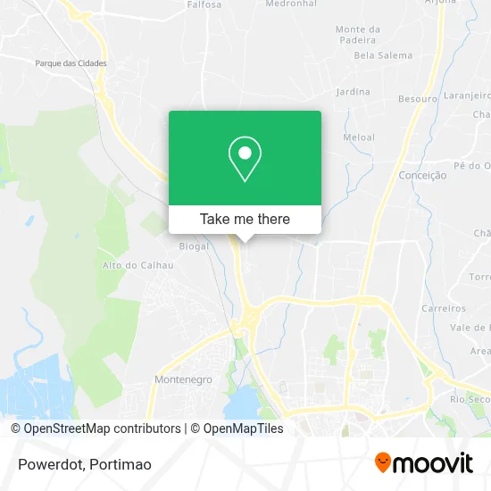Powerdot map