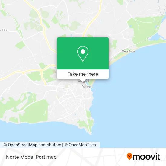 Norte Moda map