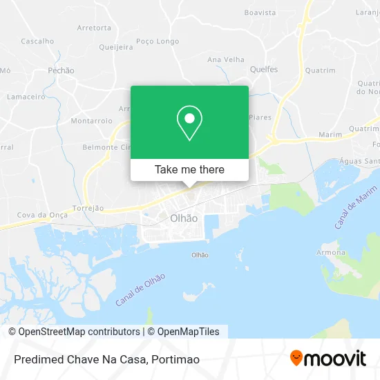 Predimed Chave Na Casa map