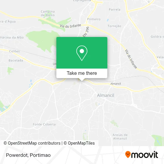 Powerdot map