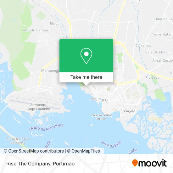 Rise The Company map