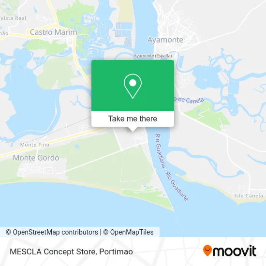 MESCLA Concept Store map