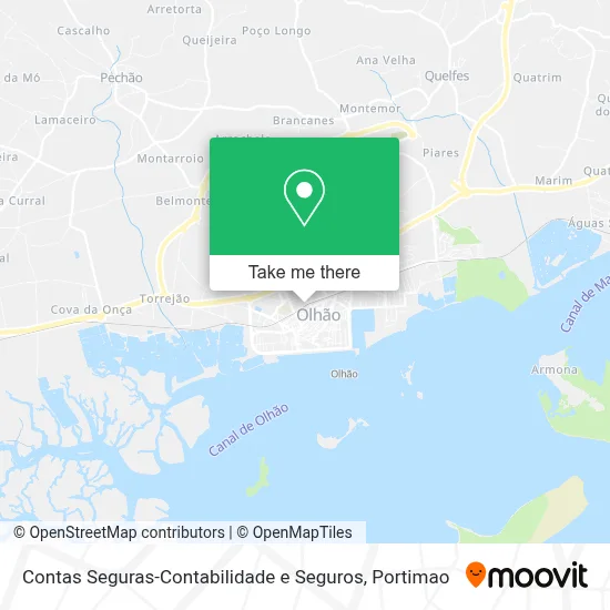 Contas Seguras-Contabilidade e Seguros map