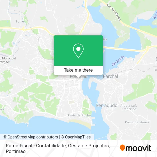 Rumo Fiscal - Contabilidade, Gestão e Projectos map