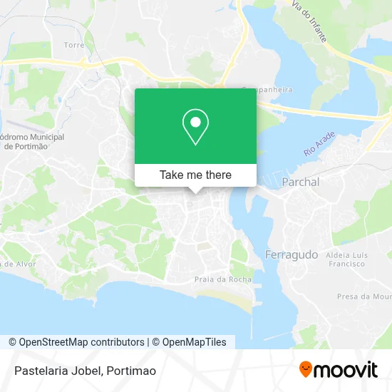 Pastelaria Jobel map