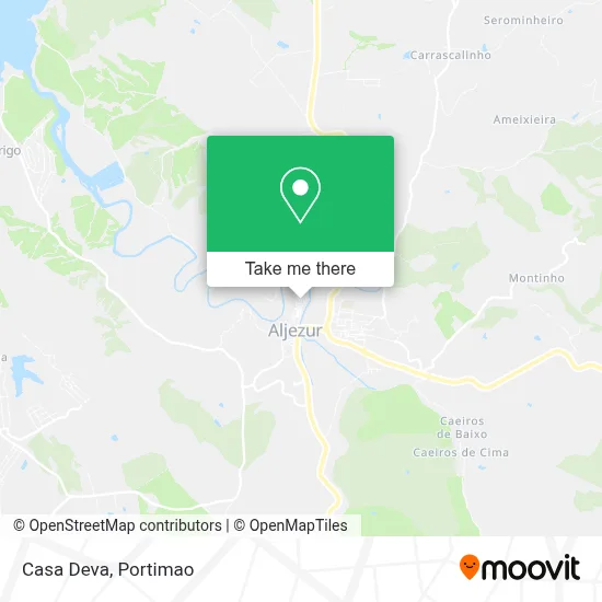 Casa Deva map