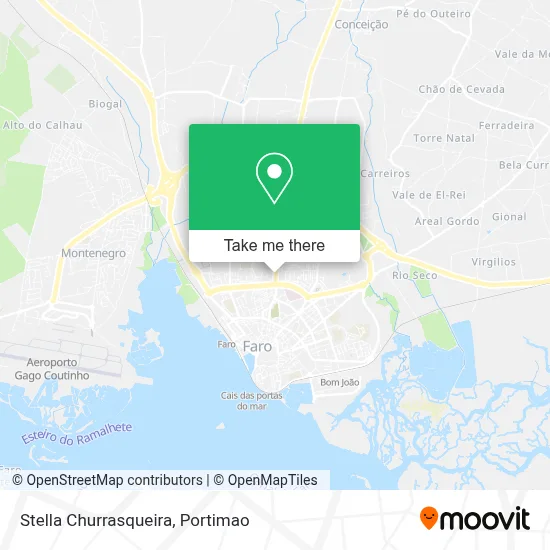 Stella Churrasqueira map