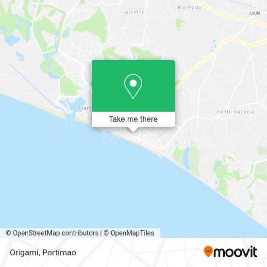 Origami map