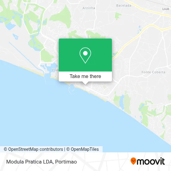 Modula Pratica LDA map